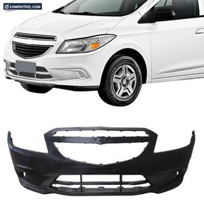 Parachoque Dianteiro Onix Prisma 2012 a 2019 Preto Liso