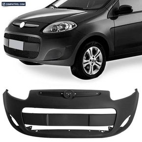 Parachoque Dianteiro Palio 2012 a 2018 Preto Liso