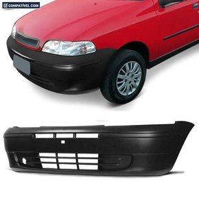 Parachoque Dianteiro Palio Weekend Siena Fire 2001 a 2007 Preto Liso