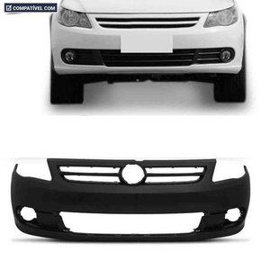 Parachoque Dianteiro Saveiro G5 2008 a 2013 Preto Texturizado