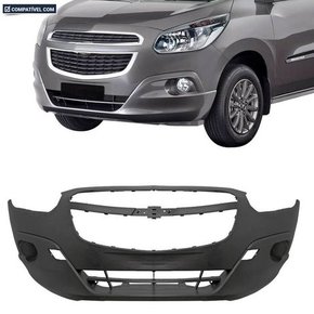 Parachoque Dianteiro Spin 2012 a 2018 Preto Liso