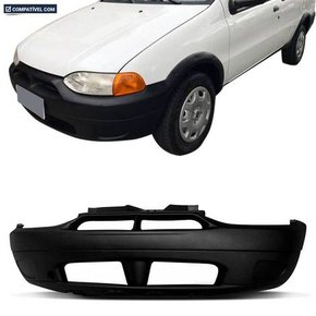Parachoque Dianteiro Strada Working 1999 a 2001 Preto Texturizado