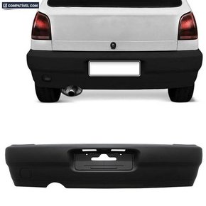 Parachoque Traseiro Gol Bola Special G2 1995 a 2002 Preto Texturizado