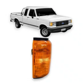 Pisca Dianteiro Ford F1000 F4000 1989 a 1997 Ambar Esquerda Motorista FITAM