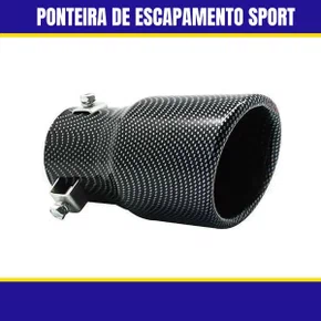 Ponteira De Escapamento Sport Furios/Carbono SW