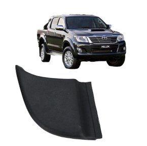 Ponteira Parachoque Traseira Hilux 2005 a 2015 Esquerda FITAM