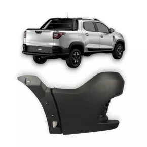 Ponteira Parachoque Traseira Strada 2013 a 2020 Esquerdo