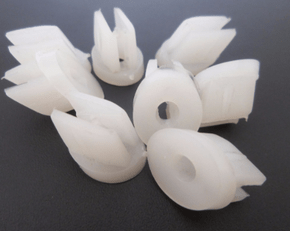 Porca Plástica Para Descansa Braço Gol Parati Saveiro Quadrado 1 Unidade