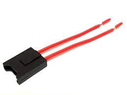 Porta Fusível De Lâmina C / Fio Medio 2,5mm