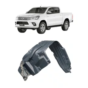 Protecao Interna Paralama Dianteiro Hilux SRV 2016 a 2020 Esquerda