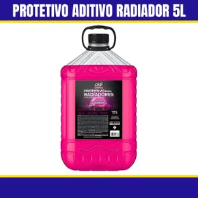 Protetivo Aditivo Radiador 5 Litro Oganico Rosa
