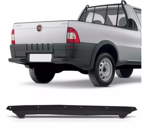 Protetor Borda Tampa Traseira Strada 2007 a 2013 Preto