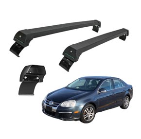 Rack de Teto Jetta 2007 Ate 2010 Sports Preto LONG LIFE 