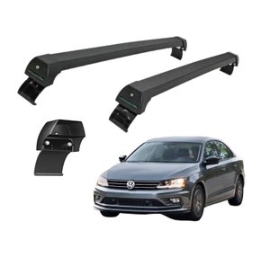 Rack de Teto Jetta 2011 Ate 2018 Sports Preto LONG LIFE