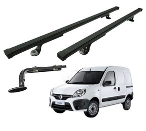 Rack de Teto Kangoo 2000 a 2018 Preto em Aço LONG LIFE 