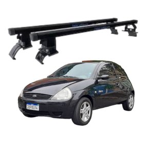 Rack de Teto Travessa Ford Ká até 2007 Preto em Aço NEW LIFE