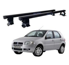 Rack de Teto Palio e Siena 4 Portas  Preto em Aço NEW LIFE