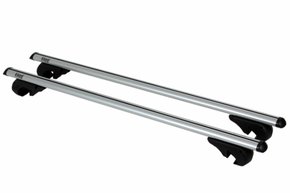 Rack de Teto Travessa Universal Belluno 130 cm Prata KIUSSI