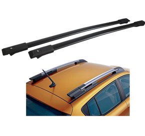 Rack de Teto Travessa Para Carros com 96 cm entre Longarinas - Preto em Aço - NEW LIFE 