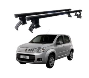 Rack de Teto Uno Novo 2011 a 2021 4 Portas Preto em Aço NEW LIFE