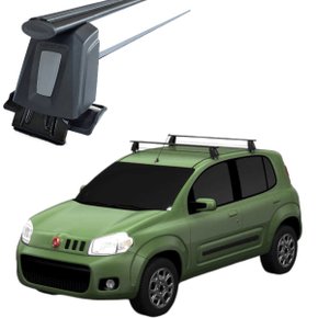 Rack de Teto Uno Novo Argo Cronos 2011 a 2023 Linha Steel sem Longarina