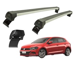 Rack de Teto Virtus e Novo Polo 2018 2019 2020 Sports Prata  LONG LIFE 