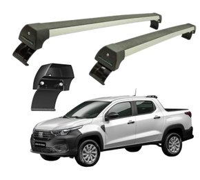 Rack Strada 2021 a 2022 4 Portas Cabine Dupla Sem Longarina Sports Prata  LONG LIFE 