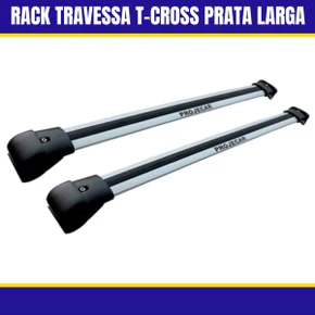 Rack Travessa T-Cross Prata Larga
