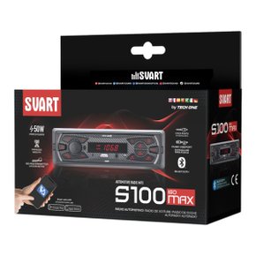 Radio Svart S100 Com Bluetooth/Usb/Auxp2/Mp3/Fm 