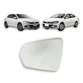 Refil Retrovisor Polo 2017 A 2021 / Virtus 2018 A 2021 Esquerdo Motorista