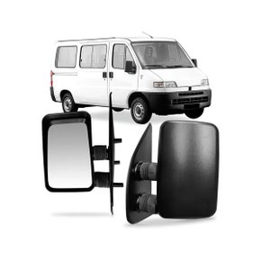 Retrovisor Ducato Boxer Jumper 1994 Até 2002 Fixo Esquerdo Motorista RETROVEX 