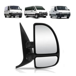 Retrovisor Externo Ducato Boxer Jumper 2003 a 2015 Sem Controle Interno Lado Direito Caroneiro MIRROR