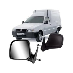 Retrovisor Externo Fiorino 2011 a 2014 com Controle Interno Lado Direito Caroneiro RETROVEX