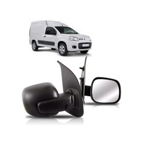 Retrovisor Externo Fiorino 2014 a 2023 Sem Controle Interno Lado Esquerdo
