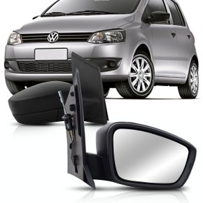 Retrovisor Externo Fox Spacefox Crossfox 2010 a 2014 Com Controle Interno Manual Lado Esquerdo Motorista RETROVEX