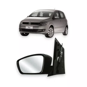 Retrovisor Externo Fox 4 Portas Apos 2010 C/Cont. Com Pisca Esquerdo