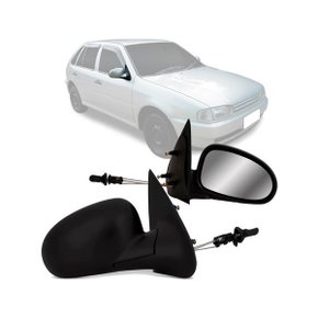 Retrovisor Externo Gol Parati Saveiro G2 Bola 1996 a 2002 4 Portas com Controle Interno Lado Direito Caroneiro RETROVEX
