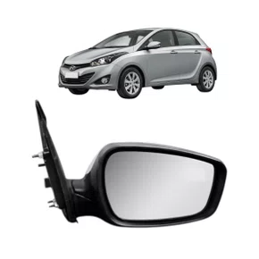 Retrovisor Externo HB20 2012 A 2019 C/C Eletrico Com Pisca Direito