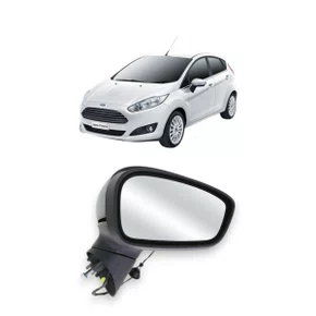 Retrovisor Externo New Fiesta Apos 2013 C/ Cont. Eletrico Direito