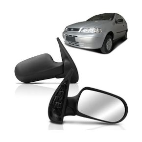 Retrovisor Externo Palio 2 Portas Strada Fire 2001 a 2003 Sem Controle Interno Lado Direito Caroneiro RETROVEX