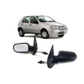 Retrovisor Externo Palio Fire Siena Palio Weekend 2001 a 2003 Com Controle Interno Manual Lado Direito Caroneiro RETROVEX