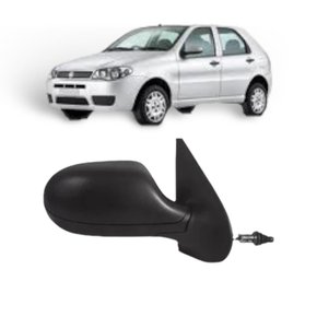 Retrovisor Externo Palio Siena Palio Weekend Fire Economy 4 Portas 2011 a 2017 Grande Com Controle Interno Manual Lado Direito Caroneiro RETROVEX
