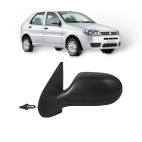 Retrovisor Externo Palio Siena Palio Weekend Fire Economy 4 Portas 2011 a 2017 Grande Com Controle Interno Manual Lado Esquerdo Motorista RETROVEX