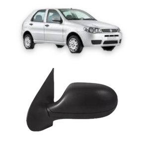 Retrovisor Externo Palio Siena Palio Weekend Fire Economy 4 Portas 2011 a 2017 Grande Sem Controle Interno Lado Esquerdo Motorista RETROVEX