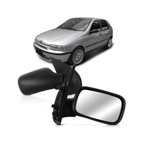 trovisor Externo Palio Siena Palio Weekend 4 Portas 1996 a 2000 sem Controle Interno Lado Esquerdo Motorista RETROVEX
