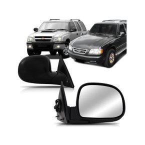 Retrovisor Externo S10 Blazer 1995 a 2011 Regulagem Elétrico Lado Direito Caroneiro RETROVEX