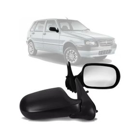 Retrovisor Externo Uno Economy Way 2009 a 2013 4 Portas Sem Controle Interno Lado Direito Caroneiro RETROVEX