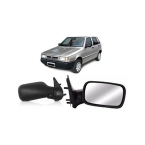 Retrovisor Externo Uno Fire 2001 a 2006 4 Portas Sem Controle Interno Lado Direito Caroneiro RETROVEX