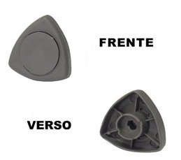 Roldana Regulagem Encosto Banco Gol Parati Saveiro 1996 a 2002 Cinza