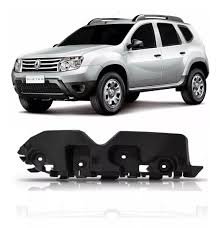 Suporte Guia Do Parachoque Dianteiro Duster 2011 a 2015 Preto Lado Esquerdo